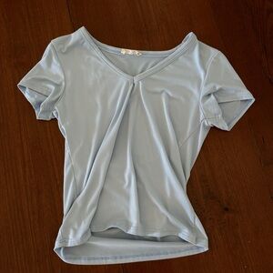 SMALL BLUE BLOUSE CUTE WORN ONCE